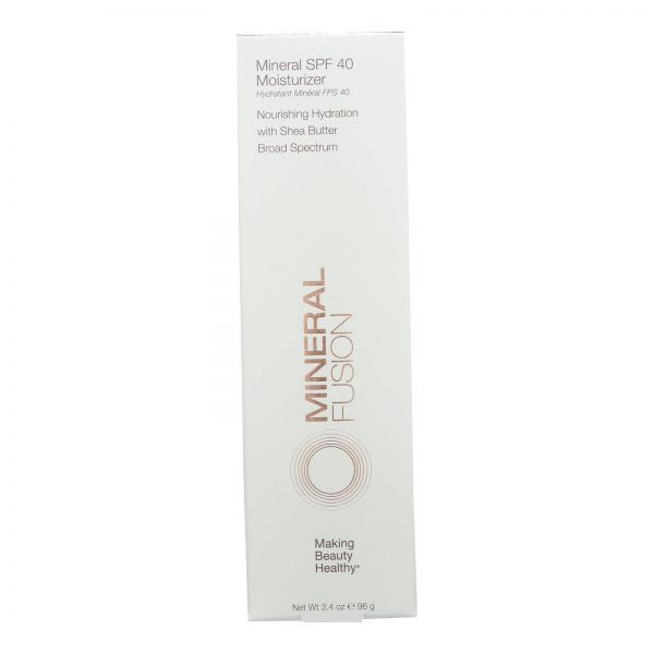 mineral fusion mineral spf 40 moisturizer