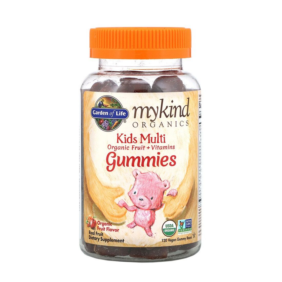 Garden of Life mykind Organics Kids Multi Fruit 120ct GUMMY - Organic ...